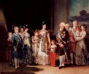 Francisco Goya The Family of Charles oil painting reproduction